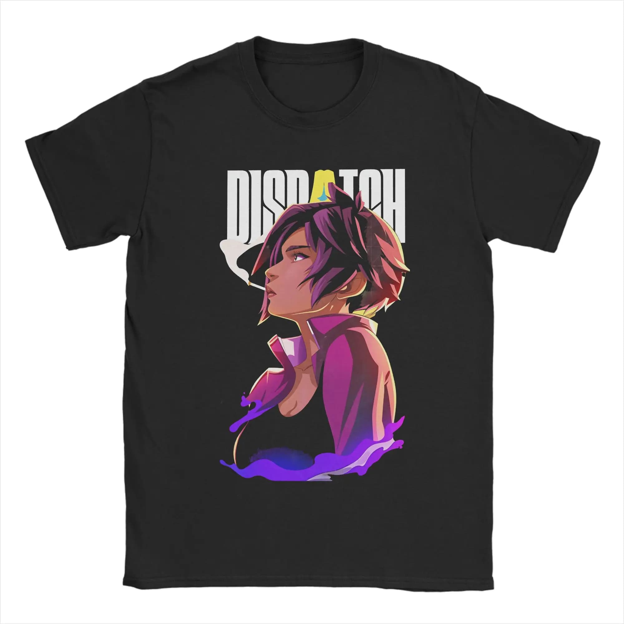 Dispatch Video Games Graphic Printing T Shirt for Men Women Pure Cotton Robert Robertson Malevola Tee Shirt Clothing