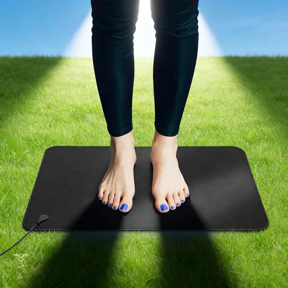 Ground Floor Mat, Ground Floor Mat, 15-foot cable, Carbon fiber, Sleep Mat, Antistress, Antistatic Mat, Office Chair Mat, Yoga Mat