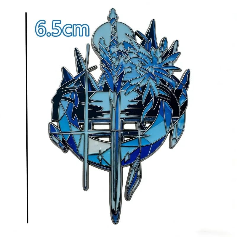 Adapt Mirror Flow Weapon Metal Badge Baiexi Liancos Collection Gift Game Merchandise Does Not Fade Metal Pendulum