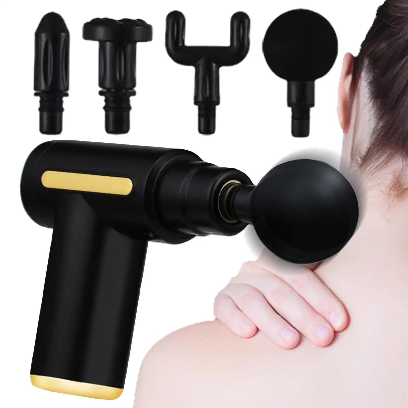 Massage hand massager for muscles Roller with electric vibrating wand for shoulder leg foot woman face neck wife