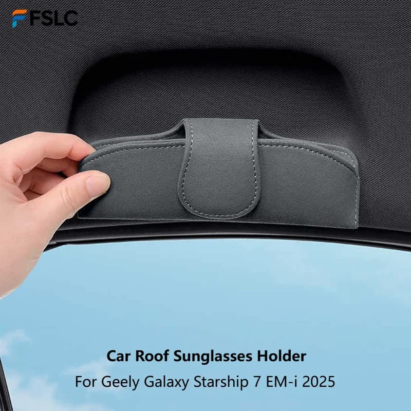⭐ Autentico ⭐ Portaocchiali per Geely Galaxy Starship 7 EM-i 2025 - Organizzatore per occhiali da agganciare all'impugnatura superiore
