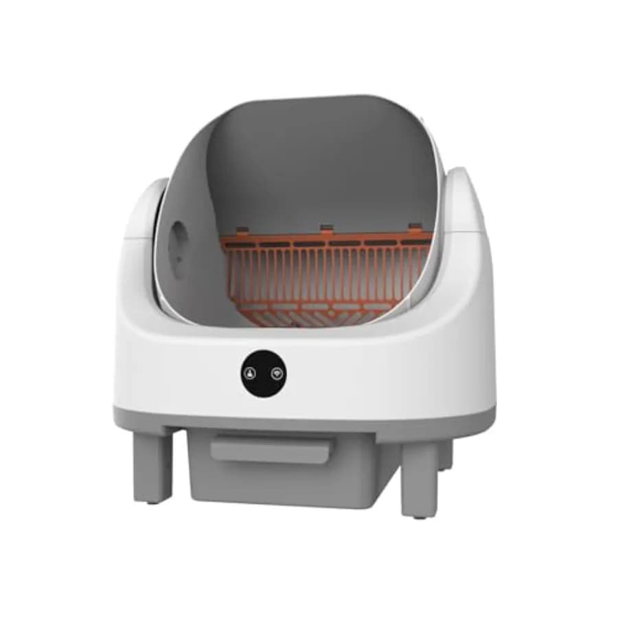 Lettiera Automatica Autopulente per Gatti Multipli, Robot con Controllo APP, Monitoraggio in Tempo Reale e Controllo degli Odori