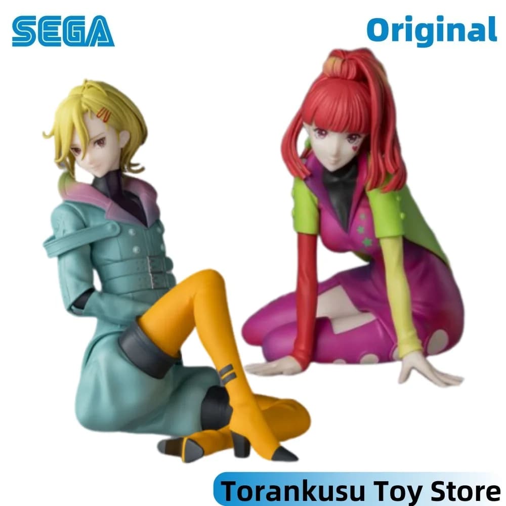 SEGA Gnosia Anime Setsu & SQ Premium Chokonose Figure Action Figures Modello Figurine Originale Figuarts Decorazione Giocattoli