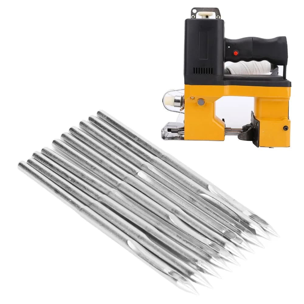 Set di 10 Aghi Durevoli per Macchina da Cucire in Acciaio, Lunghezza 5cm, GK9, Facili da Inserire per Flyingman 9-2, 9-8, 9-900 e Altre Serie