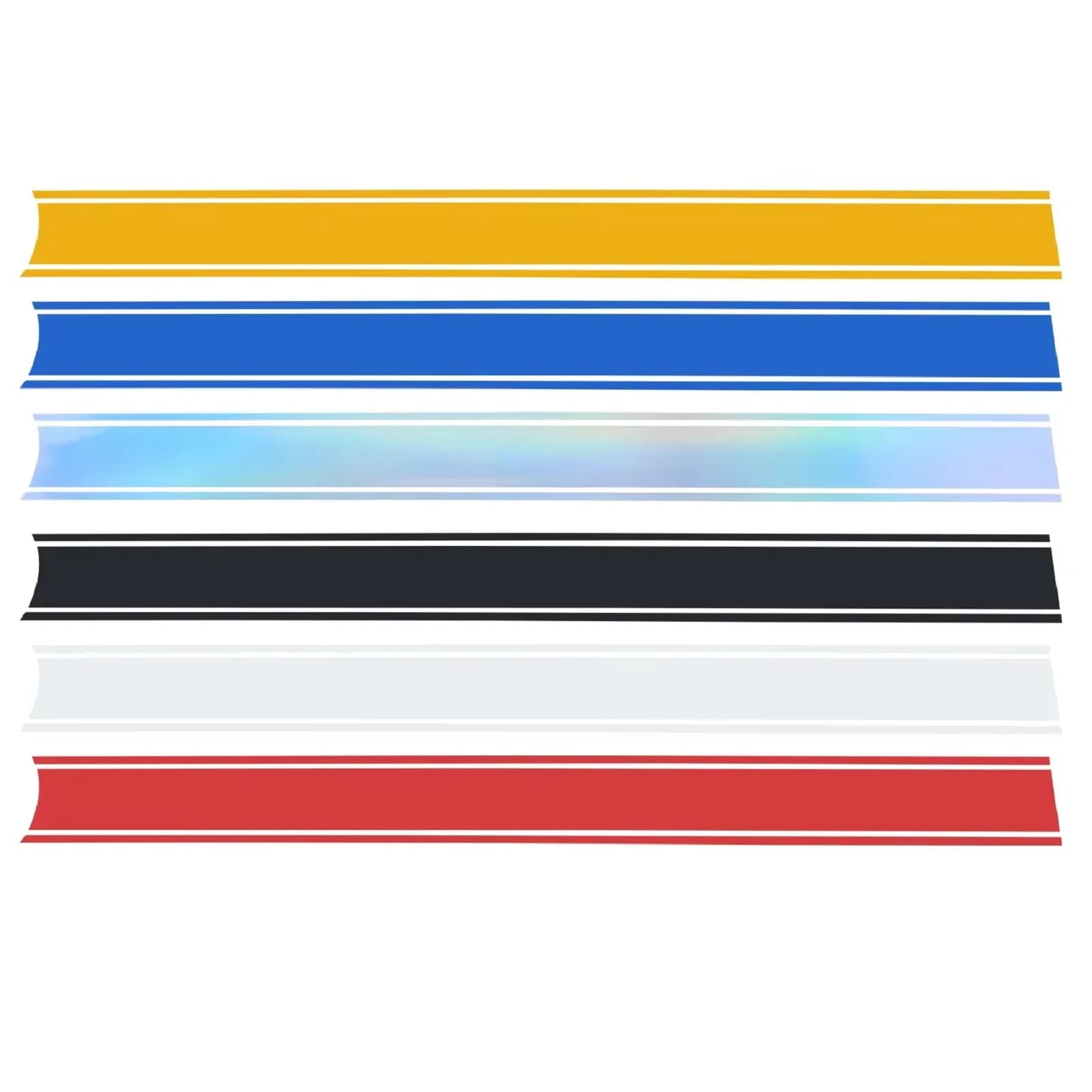 1Pc 50*4.5cm FAI DA TE Adesivi Moto Serbatoio Carburante Strisce Decorazione Adesivo Da Corsa Moto Casco Parafango Decalcomanie In Vinile Impermeabile