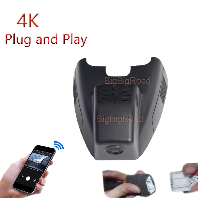 4K Plug And Play Per Mercedes Benz Classe B B180 B200 B260 2012-2015 2016 2017 2018 2019 Auto Wifi DVR Videoregistratore Dash Camera
