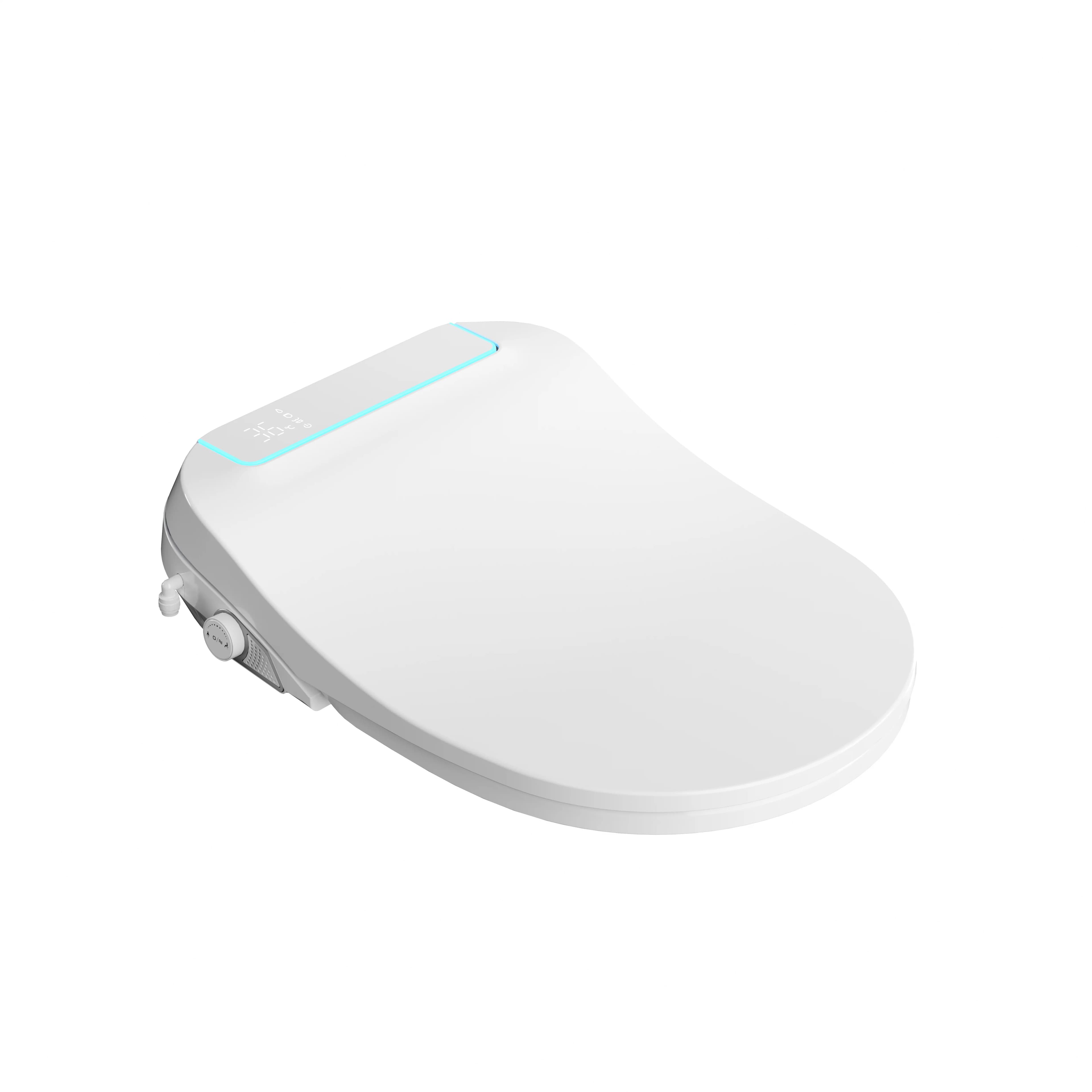 Copriwater Multifunzionale Intelligente con Bidet, Asciugatura, Riscaldamento Istantaneo dell'Acqua, Telecomando e Luce Notturna