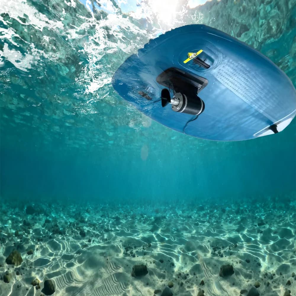 Versatile Underwater Thruster for SUP, Net/Fishing Boats & Kayak with Electric Fin Propulsion System