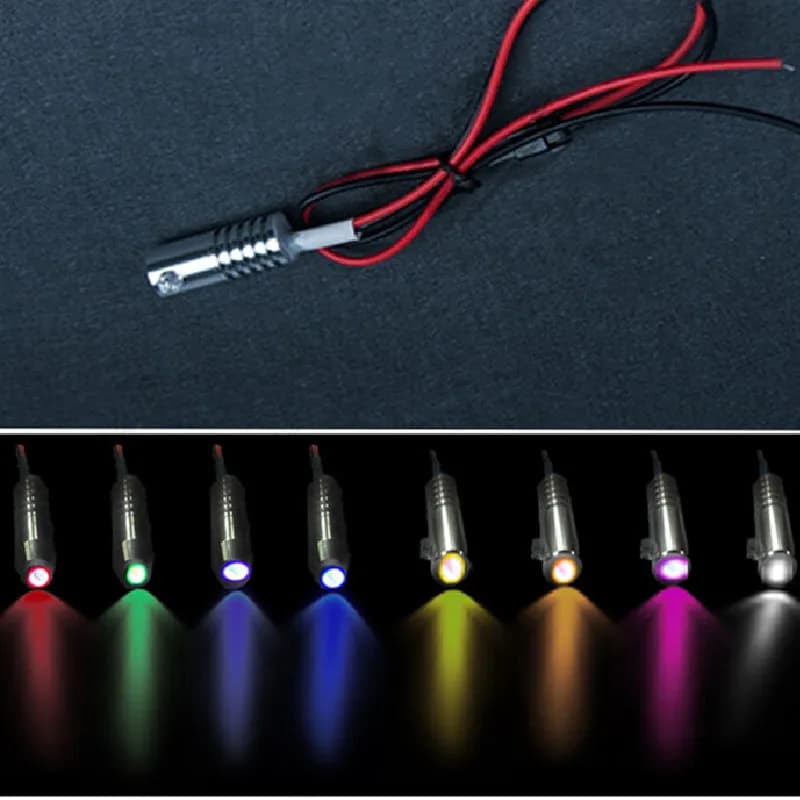 Mini 12v Illuminatore Sorgente luminosa a LED Motore Auto fai da te Passo Atmosfera Decorazione Generatore di proiettori di illuminazione fai da te in fibra ottica