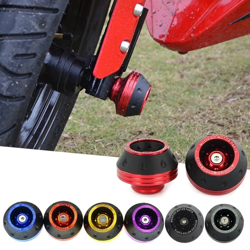 Moto Crash Protector Ruota di Protezione Pad Copertura Per Bmw 1250 Gs Multistrada Pcx 125 2022 Accessori Honda Cbr 600 F4i