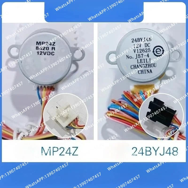 Suitable for air conditioner on-hook pendulum wind motor 12VDC MP24Z 24BYJ48