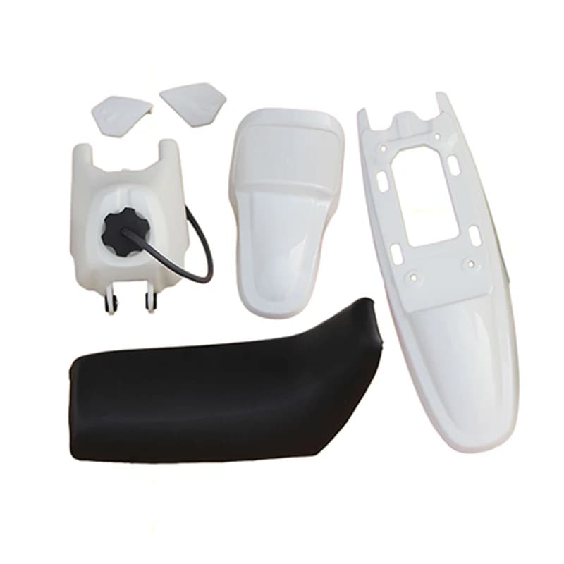 Moto di Plastica Anteriore Posteriore Kit Corpo Parafango Copertura Set Borsette Parafanghi Kit Carene per Yamaha PW50 PY50 Peewee 50 Mini Bike