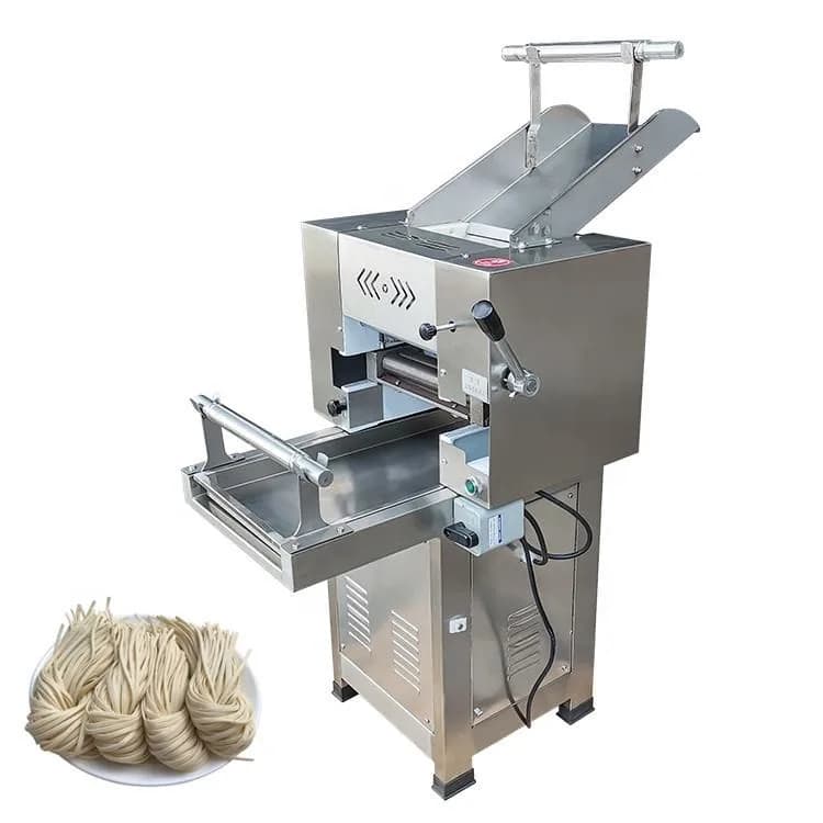 Macchina Automatica per Pasta e Noodle, Pressa Commerciale per Impasto, Macchina per Sfoglie di Ravioli, Attrezzatura Compatta per Produzione