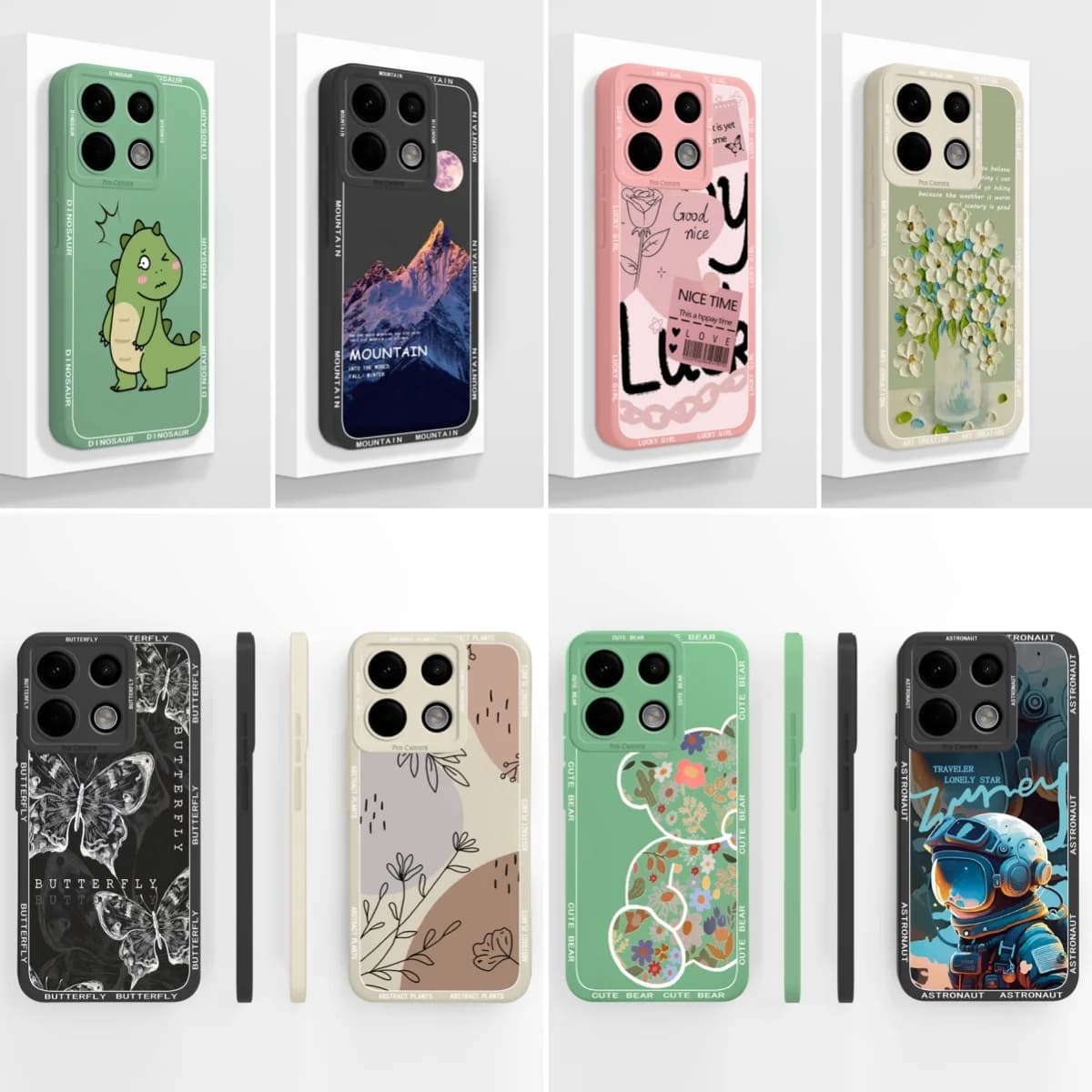 For Poco X6 Pro Case Unique Style Full Protection Back Cover Soft Liquid Silicone Protectors For Xiaomi Poco X 6 Pro X6Pro Funda