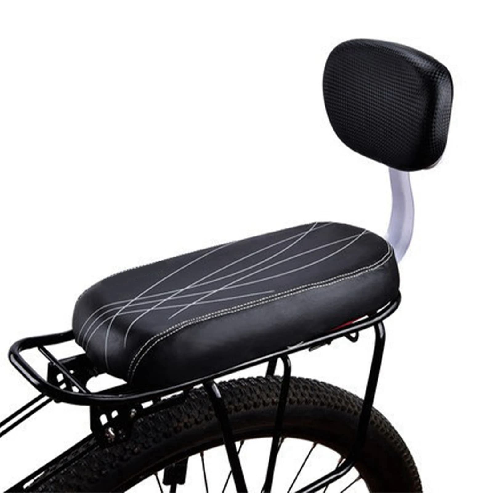 Set di Braccioli e Poggiapiedi per Sedile Posteriore Bici, Cuscino e Accessori per Sedile Posteriore Bambino
