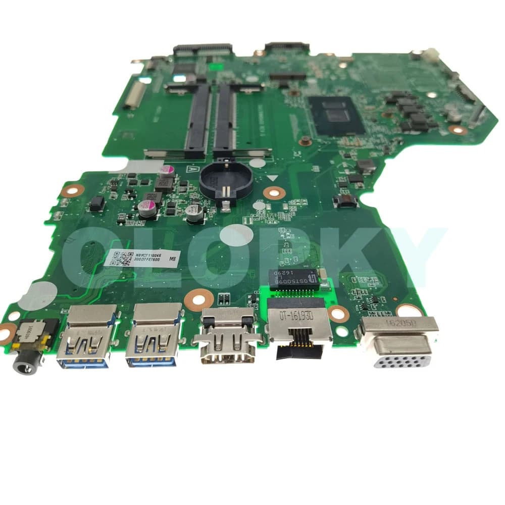DA0ZRWMB6G0 Laptop motherboard for Acer Aspire E5-574 E5-574G F5-572 V3-575G Mainboard with I3-6100U I5-6200U I7-6500U CPU 100%