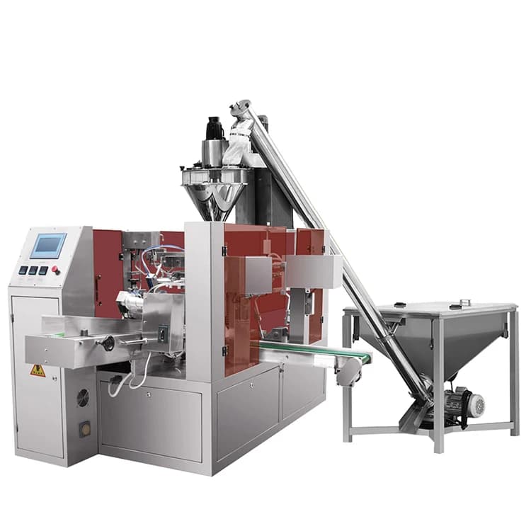 Macchina Automatica ECHO per Riempimento, Sigillatura e Confezionamento di Polveri: Spezie, Latte in Polvere, Latte di Soia, Proteine in Polvere