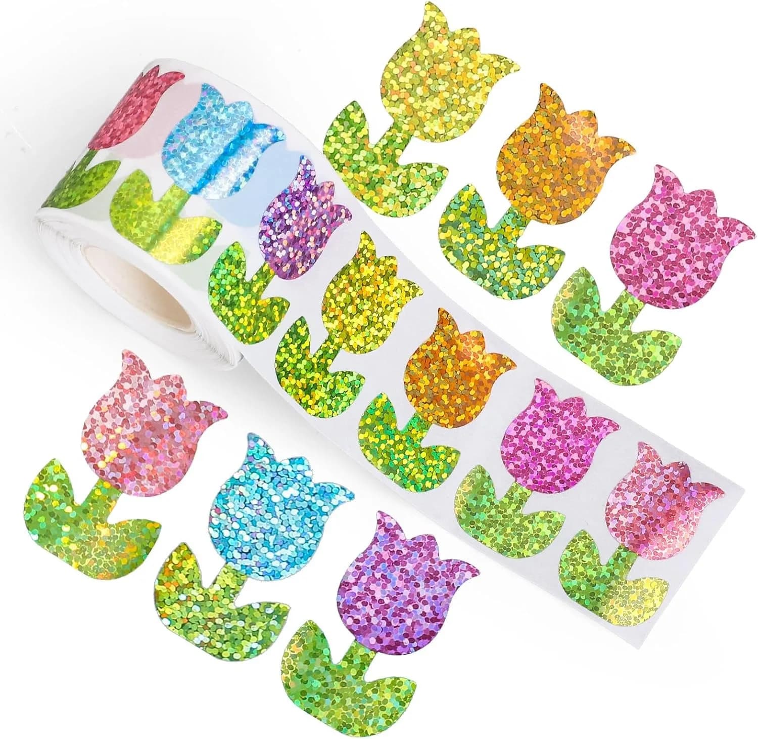 Wall decals for labels reward with colorful floral decorations for cartoons Adhesives for decorations for desk notebooks for students suitable for stickers for supplies reward for teachers