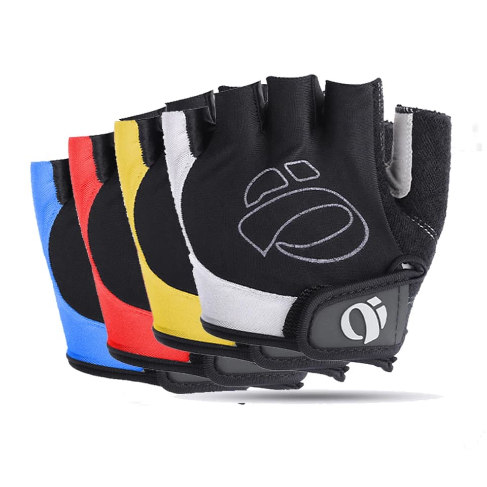Cycling Gloves Mezze Dita Anti-slip and Anti-shock, Road Bike Breathable, Mountain Bike, Gym and Sports Training