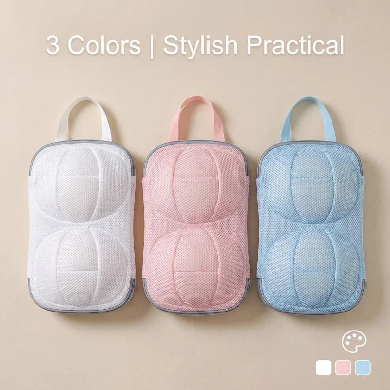 For underwear washing machine bags, mesh underwear laundry bags with handles, durable polyester mesh, anti-deformation and anti-winding, suitable for bras, underwear and delicate clothing, ideal for laundry, ideal for spring cleaning