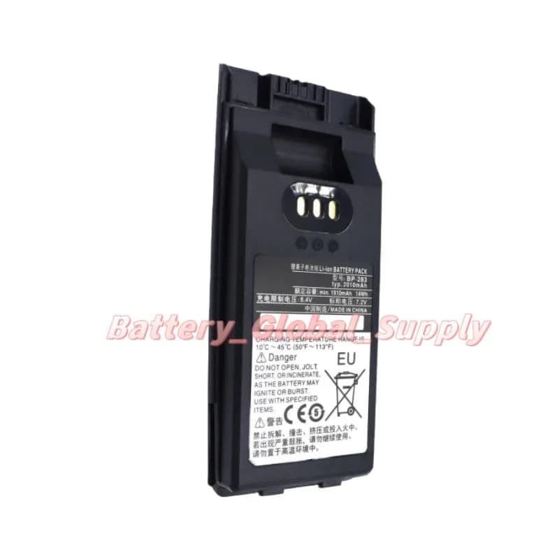 Batteria per Walkie Talkie IC-F3400D/4400D BP-283 7.2v 2010mah 1 pz Nuova di zecca