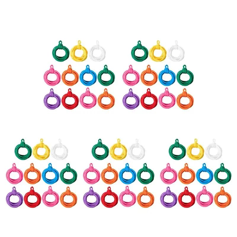 BHBD-960 Pieces Loom Potholder Loops Weaving Loom Loops Weaving Craft Loops With Multiple Colors For DIY Crafts Supplies