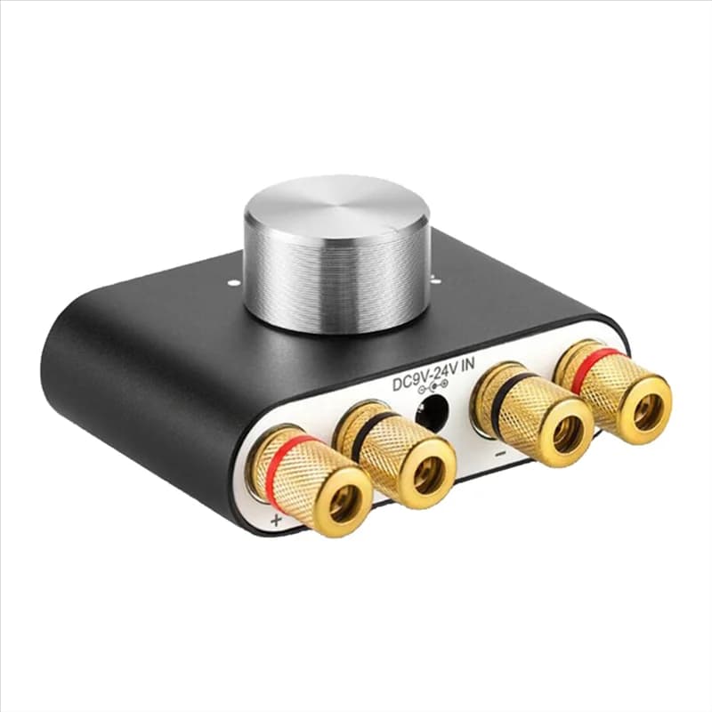 Amplificatore audio digitale leader-Bluetooth Ricevitore audio domestico stereo Hifi in metallo per altoparlanti Riproduzione computer Musica Spina americana