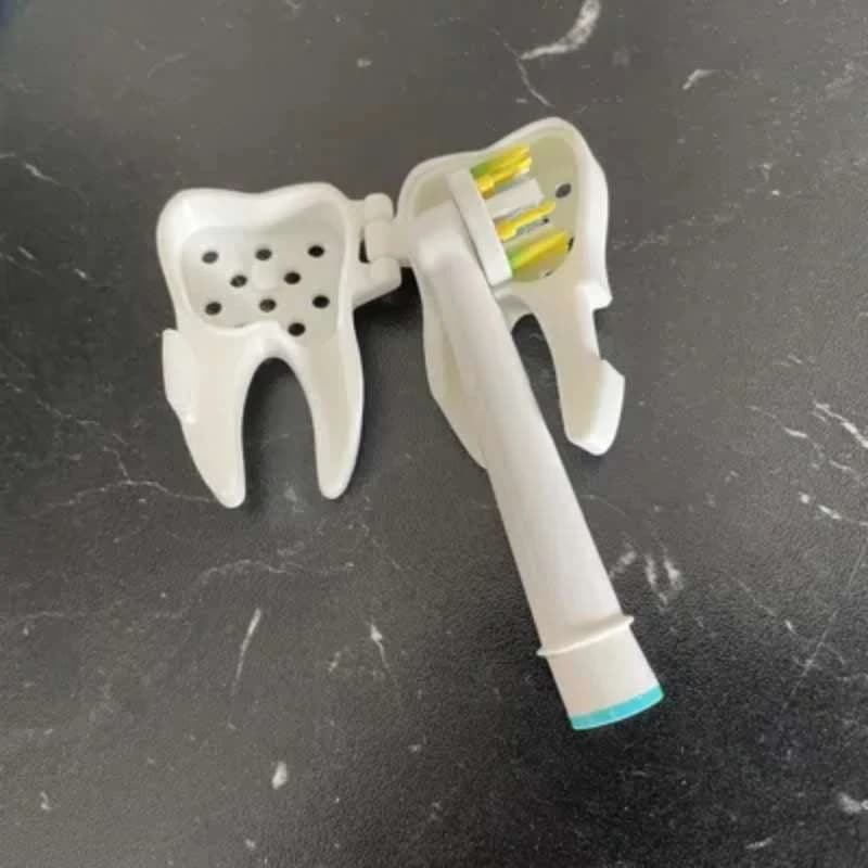 Electric Toothbrush Head Cover with Vent Holes, Dustproof Travel Case, Lightweight for Travelers