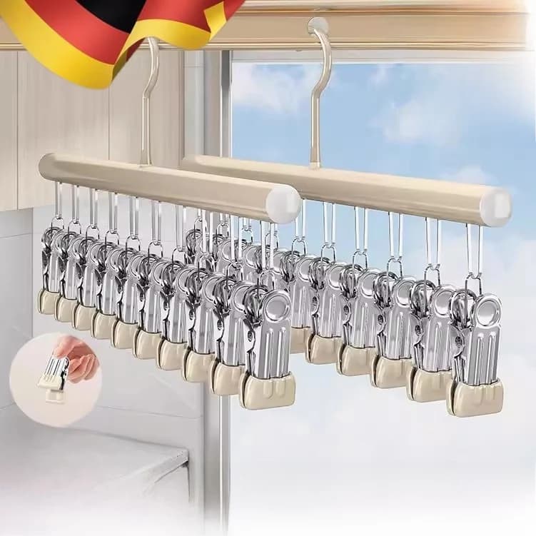 Stainless Steel Dryer Anti-Vento Multifunction for Balcony, Bedding Seat Intima and Socks, for Student Room