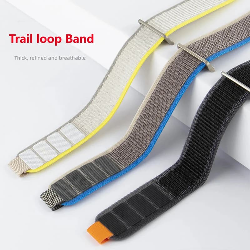 Cinturino da trail per Apple Watch Ultra 2 49mm Band 44mm 40mm 45mm 41mm 42mm 46mm Bracciale ad anello iWatch Series 9 7 6 5 3 2 se 8 Sport