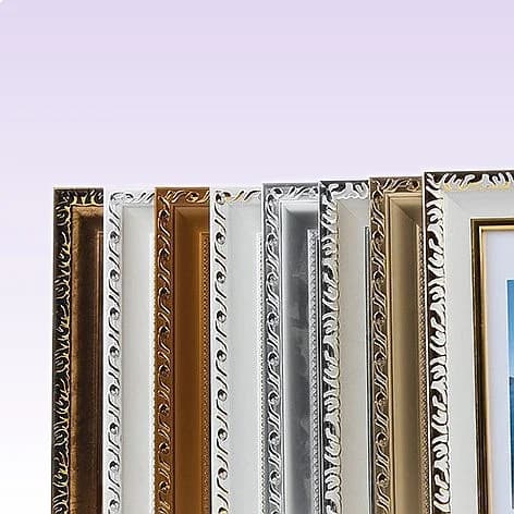 European Classic Vintage Square Picture Frame 4-10 inch Handmade Photo Art Display