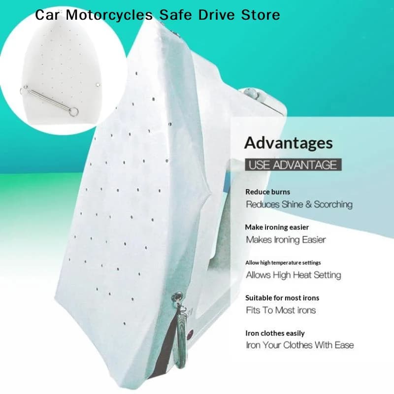 【CM】Universal Iron Protective Cover Shield Iron Board Shoe Covers Ironing Cloth To Protect Clothes Electric Irons Protector Pads