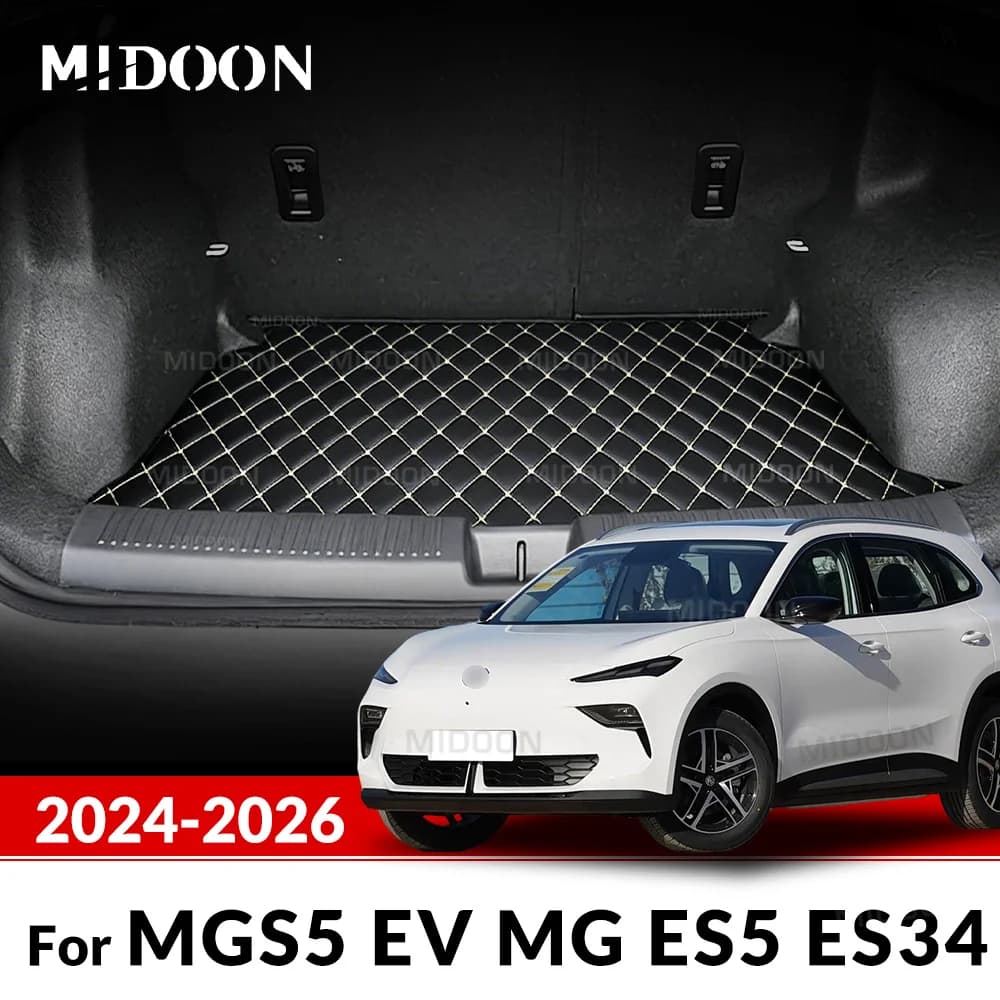 Tappetino per bagagliaio per auto personalizzato per MGS5 EV MG ES5 ES34 2024 2025 2026 Tappetino anti-sporco Tappetino protettivo Cargo Liner Accessori per interni auto
