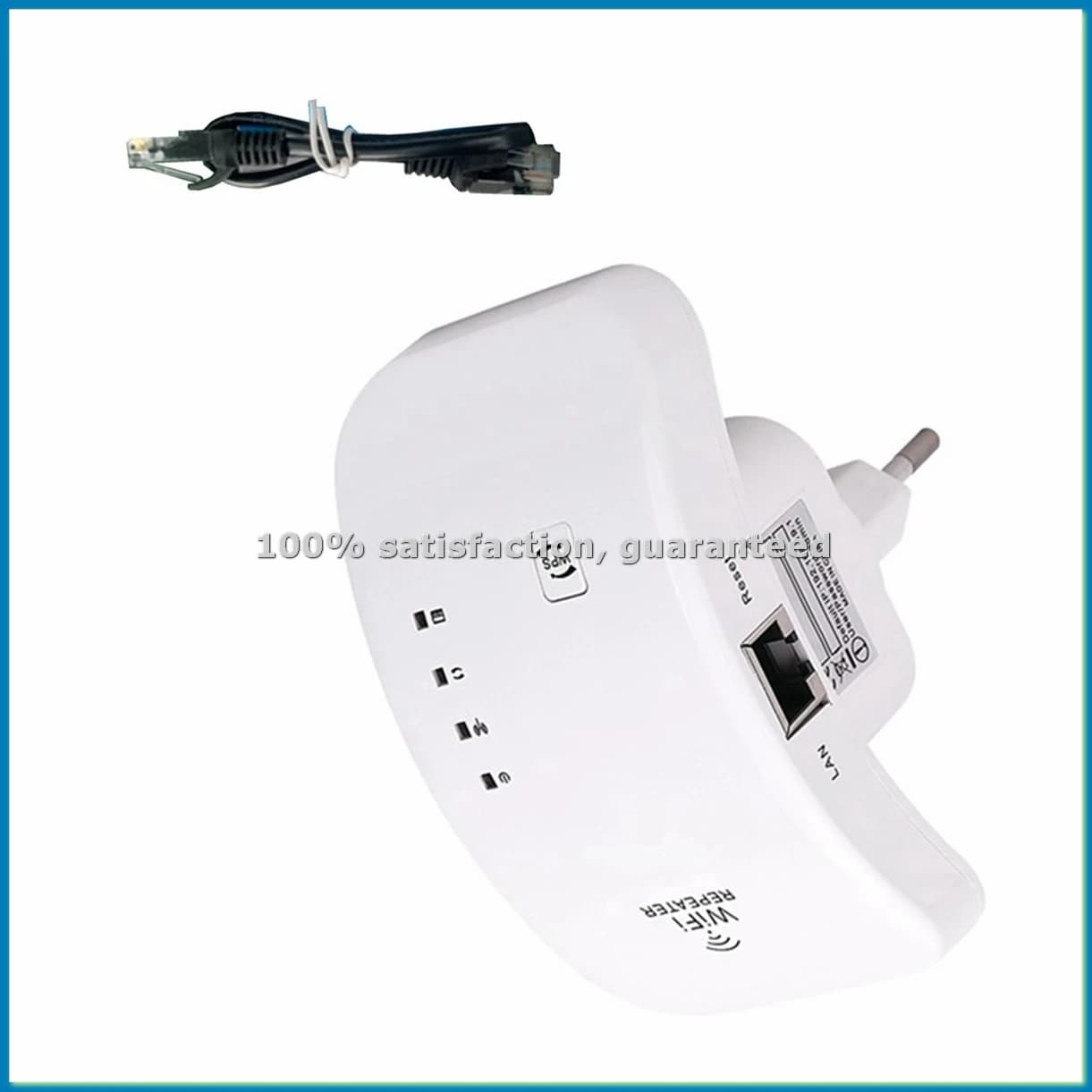 Ripetitore WiFi, Estensore di Segnale Wi-Fi 300M 2.4G, Amplificatore Wi-Fi, Access Point con Spina EU - ABWO
