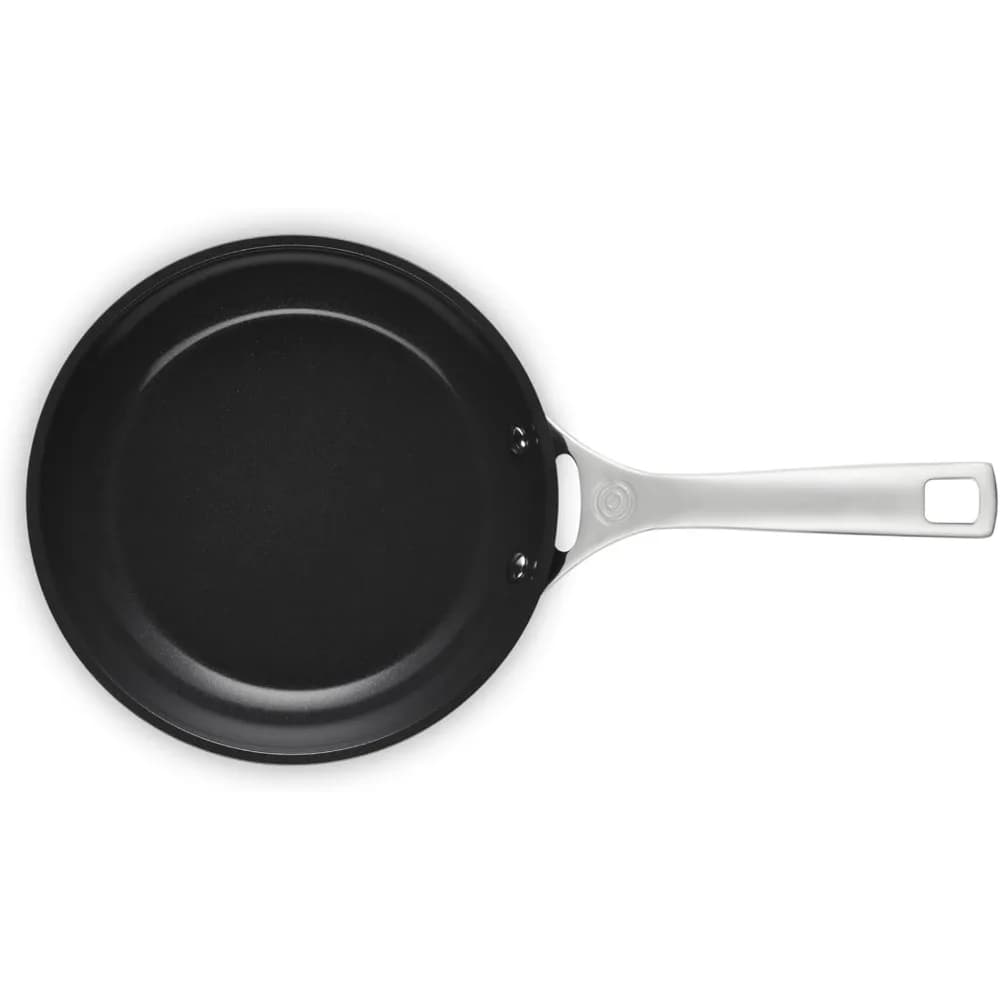 8 inch ceramic non-stick pan, without PFAS, uniform heat for healthy cooking, perfect for domestic chefs