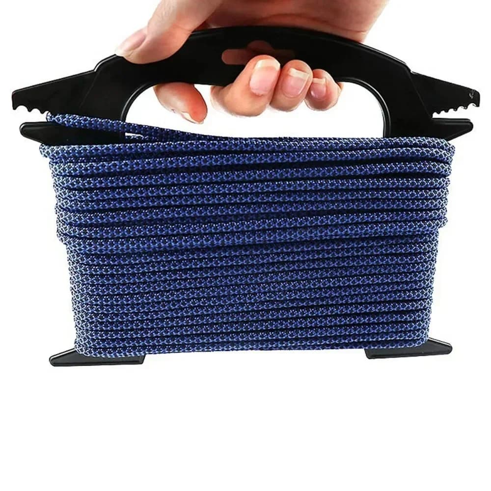 Camping Fishing Rope Winding And Storage Tool Line Winding Disk Rope Winder Cord Ladder Spool Line Organizer Tent Guy Line Tool