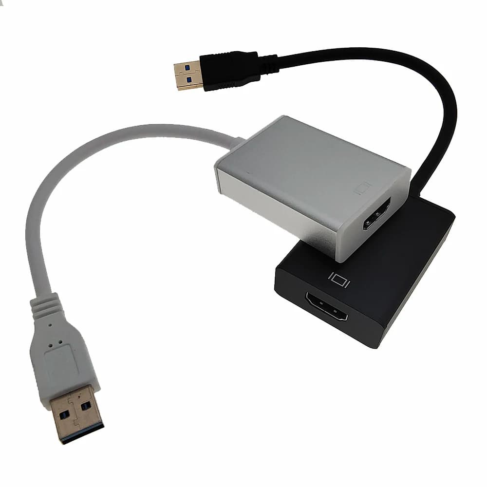 Adattatore USB 3.0 a HDMI compatibile 1080P, convertitore esterno USB, cavo adattatore video per PC desktop e laptop