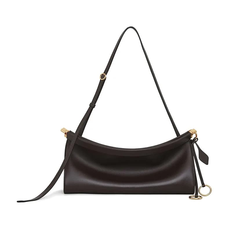 Luxury Serpentine Shoulder Bag Snake Pattern Underarm Bags for Women Designer Handbag Half Moon Crescent Bag NEW Clip Bags Purse