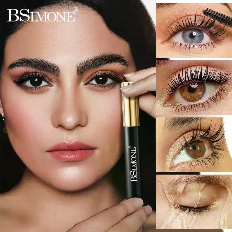BSIMONE Mascara volume Waterproof, durable, deburring-proof, easy to apply, base and unisex eye makeup setting