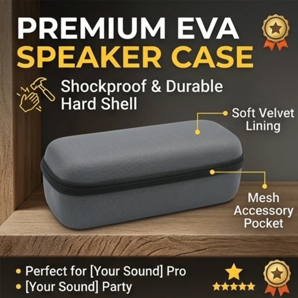 Custodia rigida YXB-21 per altoparlante Bluetooth Xiaomi SoundParty Pro, borsa protettiva da viaggio portatile per escursioni