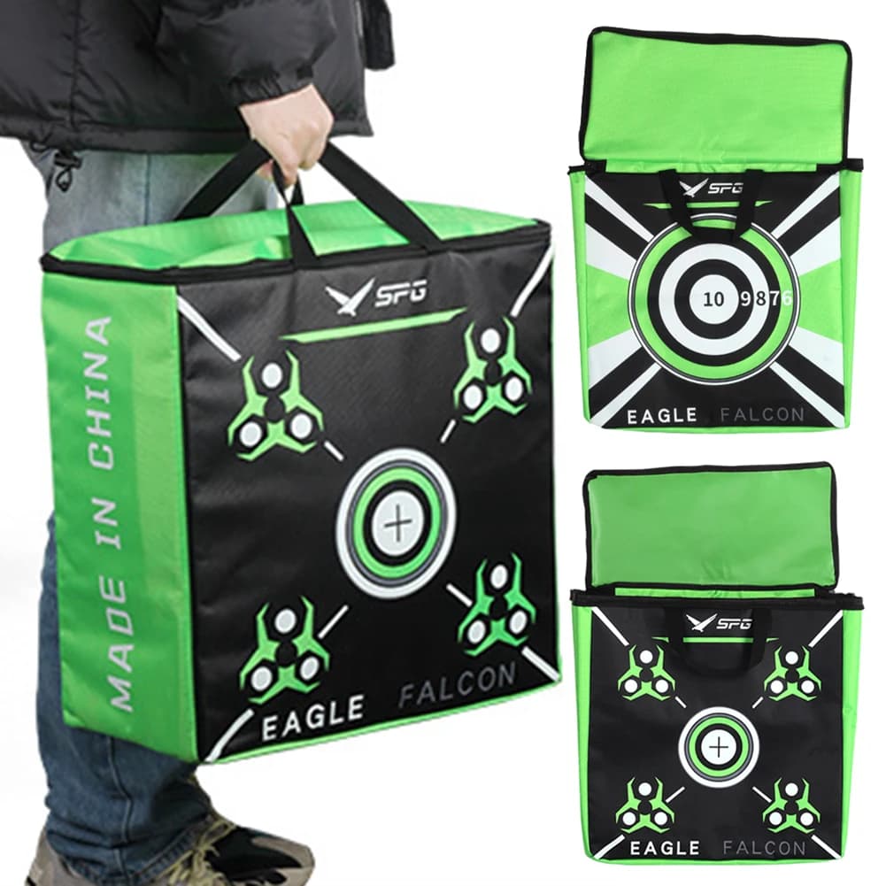 Archery Target Bag Archery Target Cover Bag Water Archery Bag Target Refillable with Carrying Handle for Backyard