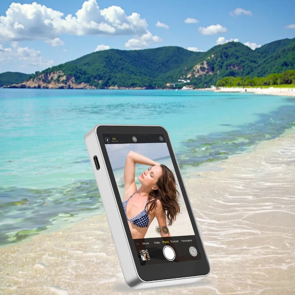 Mini selfie stick Vlog con schermo di connessione wireless magnetica di nuovo design per prodotti selfife del telefono TikTok