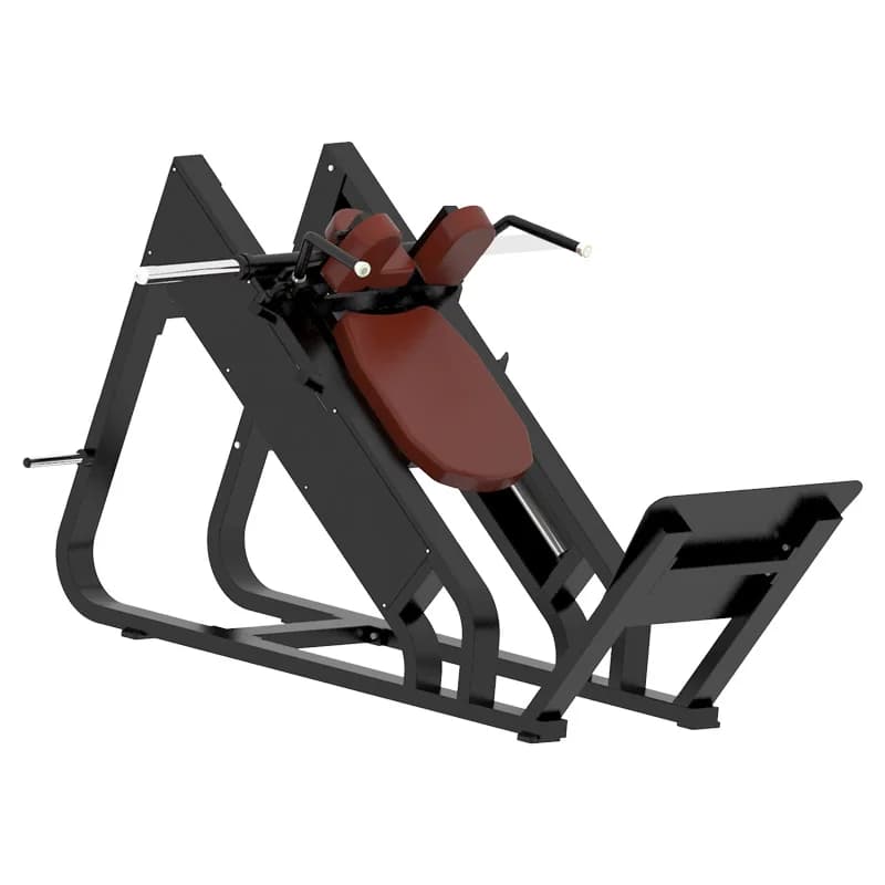 Macchina per Squat e Leg Press a 45 Gradi Airo, Attrezzatura da Palestra con Pesi a Disco per Allenamento di Forza