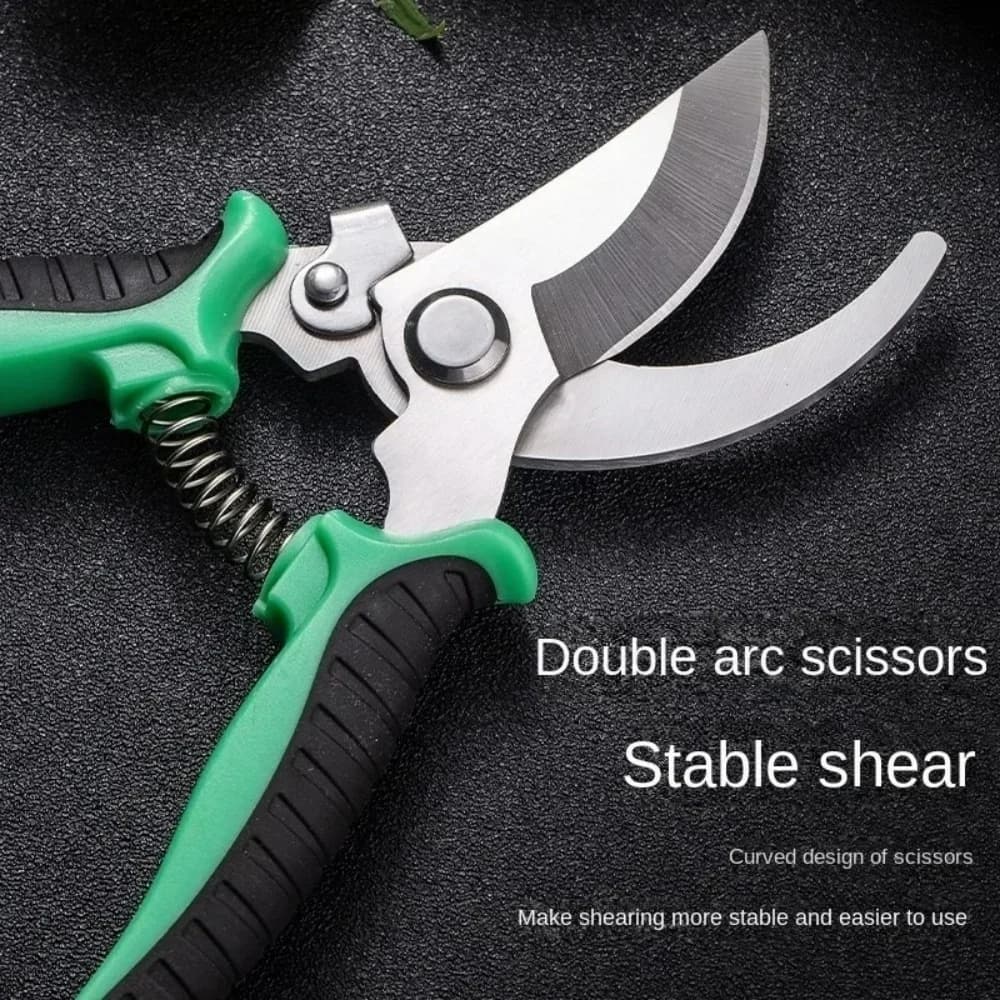 Professional pruning shears for cutting garden branches Multifunctional pot with stainless steel scissors for fruit and vegetable trees