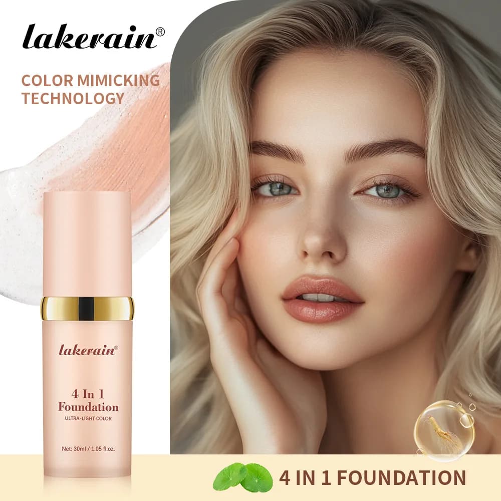 Liquid foundation Multifunction Effect Opaque Cover Total Corrector Long Life Control Hydrating Oil
