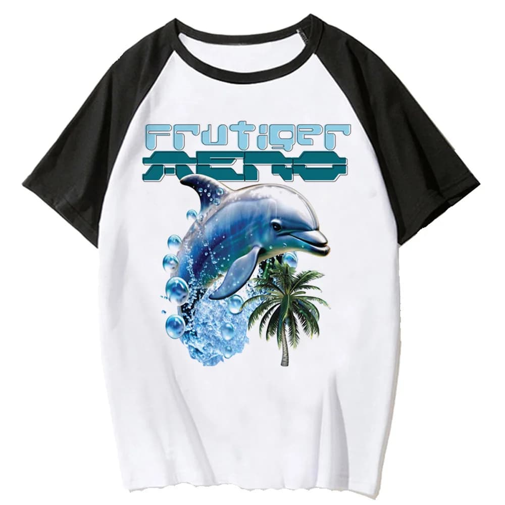 Frutiger Aero shirt teen anime hip hop harajuku Graphic Colorful t shirt Pop Culture Grunge 2000s Trendy anime hip hop
