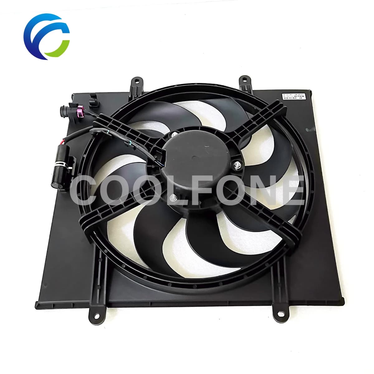 Gruppo ventola radiatore di raffreddamento elettrico per GM CHEVROLET ENJOY S1 S3 WULING confero 2018- 23889625