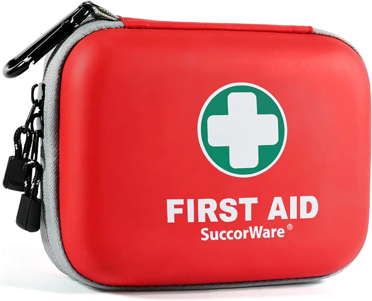 Mini Kit di Pronto Soccorso 150 Pezzi - Kit Medico d'Emergenza con Guscio Rigido per Auto, Viaggi, Casa, Attività all'Aperto, Campeggio