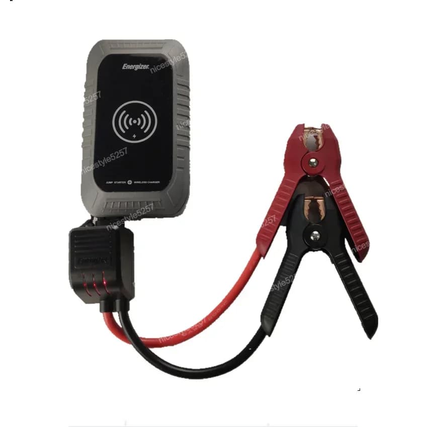 7200mAh 12V Avviatore di emergenza per auto 1000A Picco per batteria del veicolo, Power Bank portatile con USB
