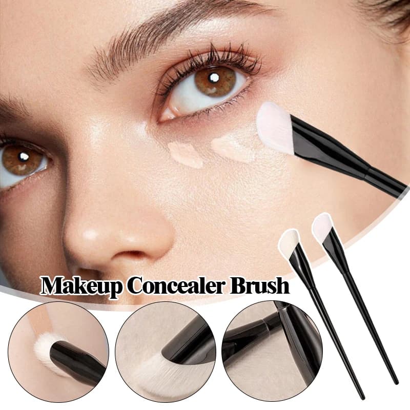 1pc brush concealer for makeup precision soft and soft pulp for fingers concealer brush cover acne eyewear tear pit makeup tool
